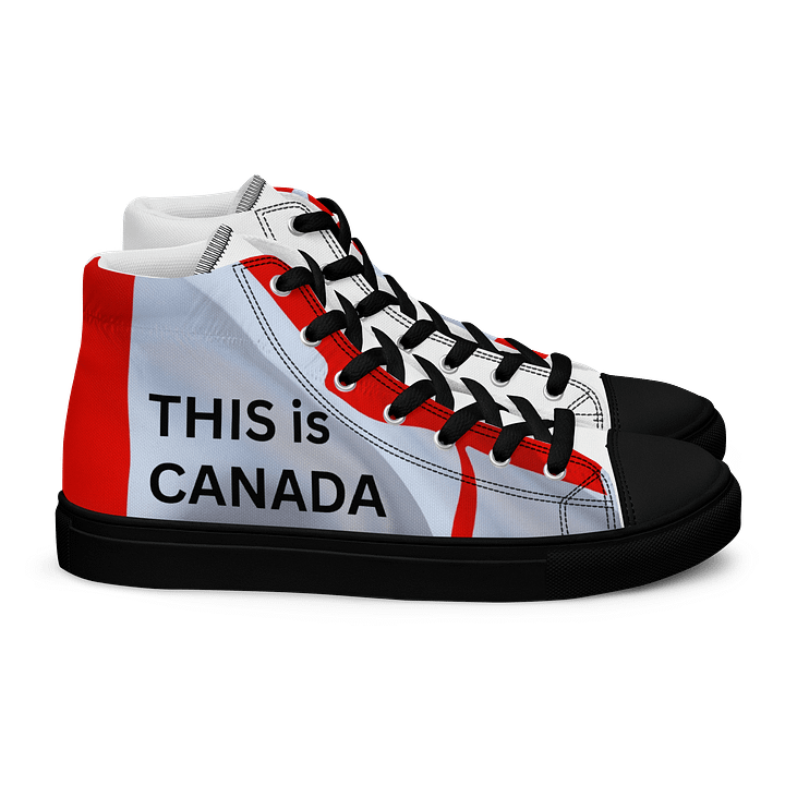 THIS is CANADA Women's High Top Canvas Shoes product image (2)