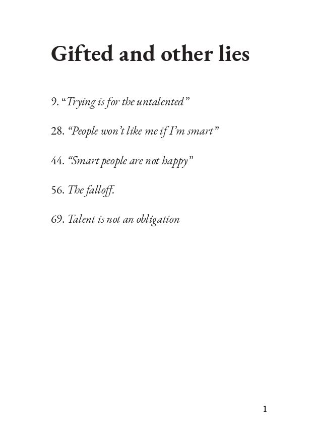 Gifted and other lies (digital zine) product image (2)