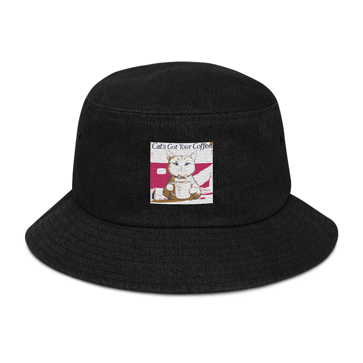Cat Coffee Charm Bucket Hat product image (1)