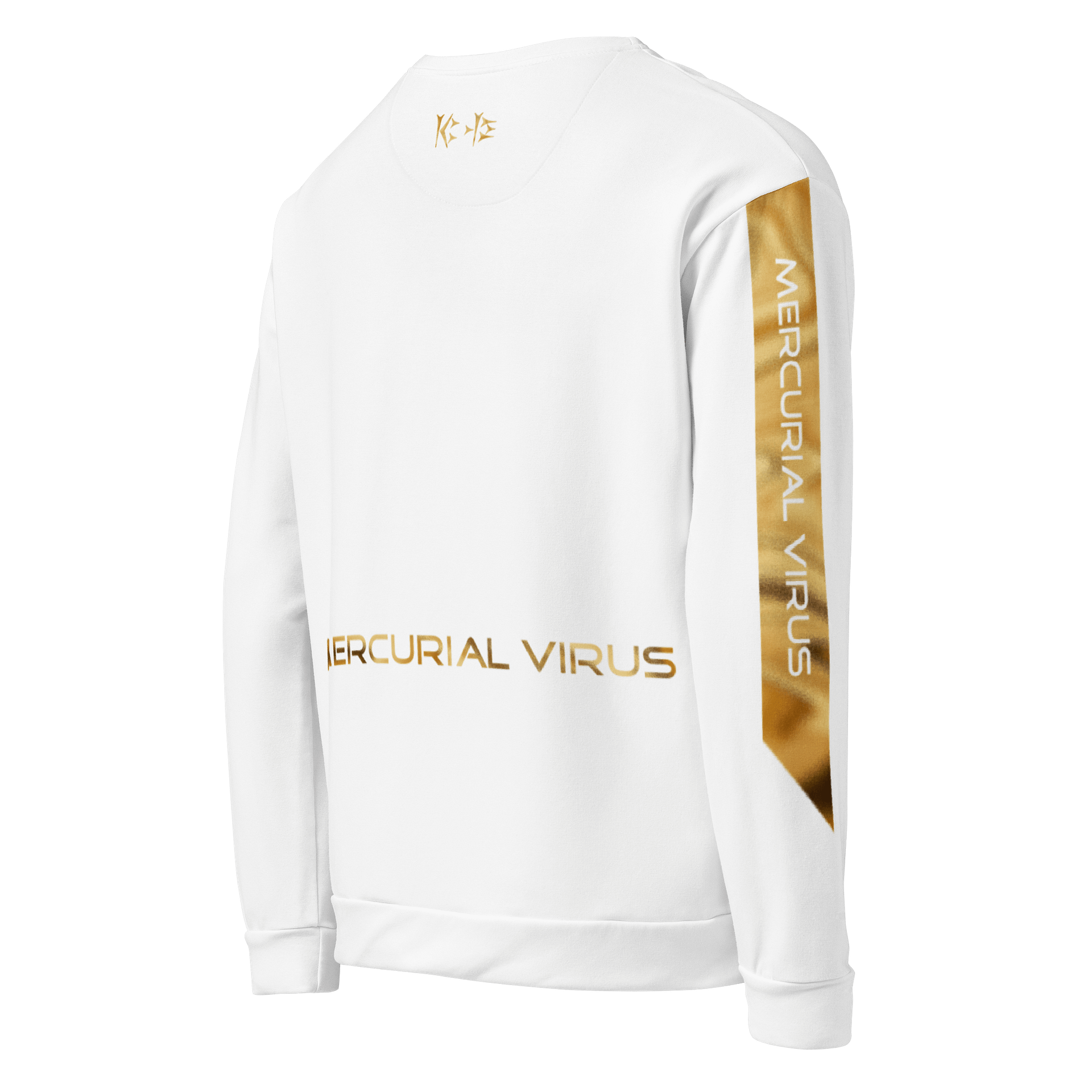 Mercurial Virus Gold Shimmer White Jumper product image (4)
