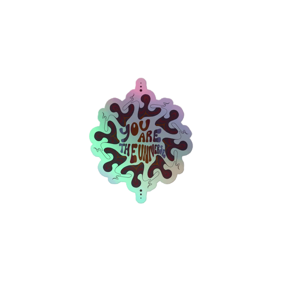 Holographic Sticker - You Are The Universe product image (1)