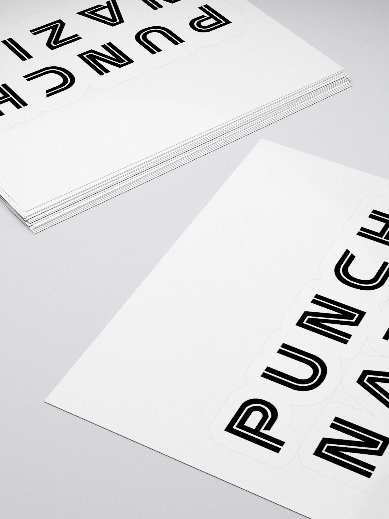 Punch Nazis Kiss Cut Stickers product image (11)