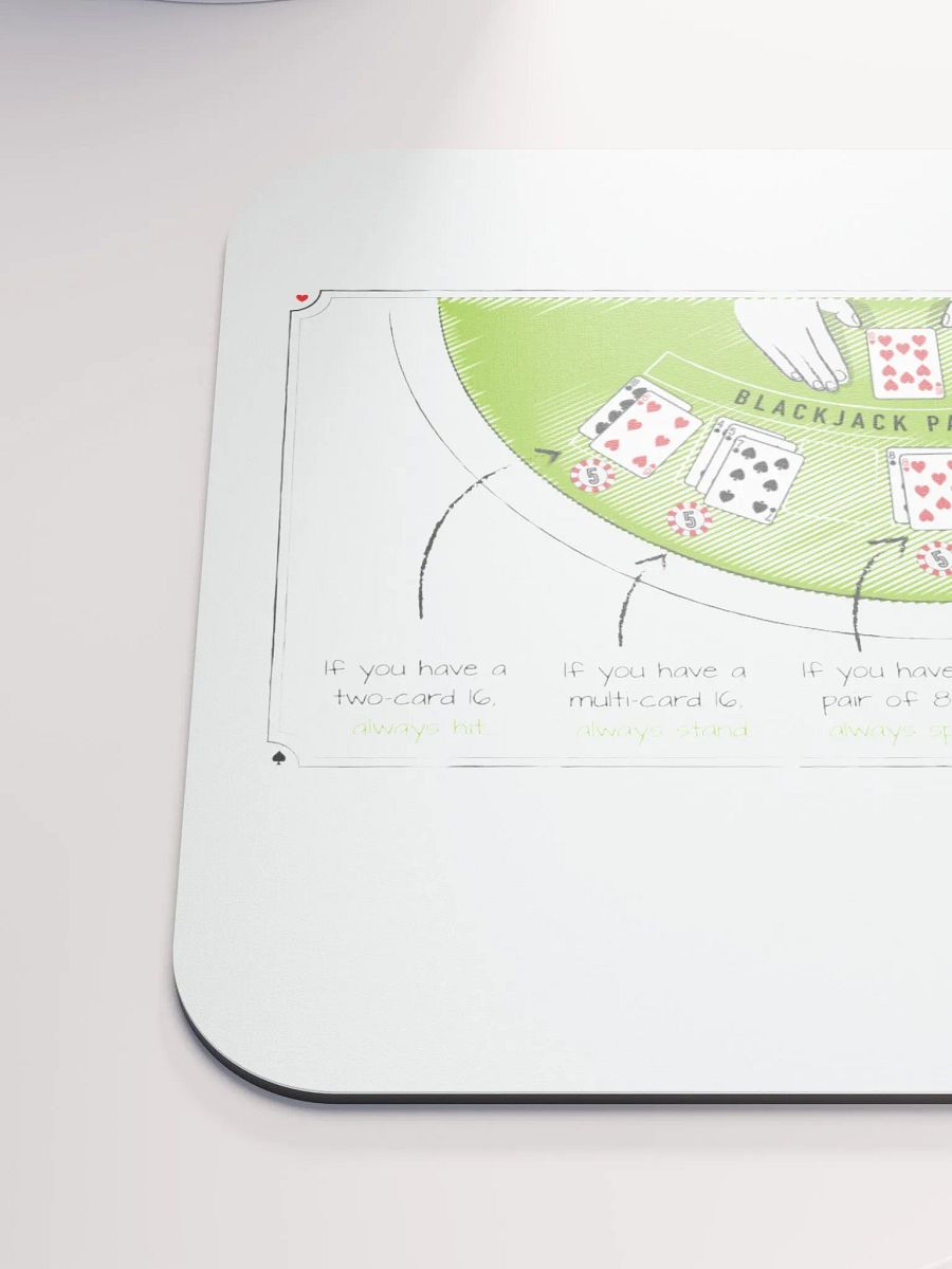 Golden BJ Rules Mouse Pad product image (6)