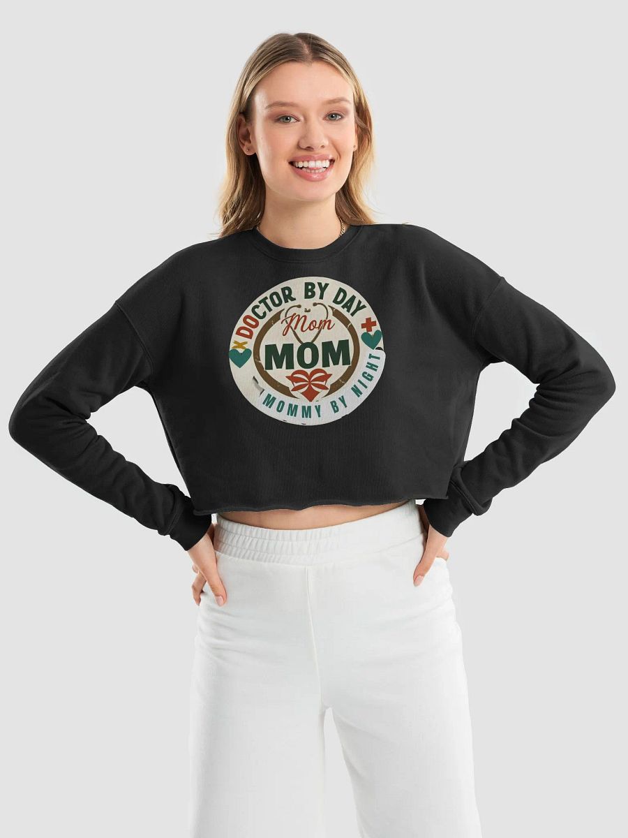 Mommy Doctor Circle Crop Sweatshirt product image (43)