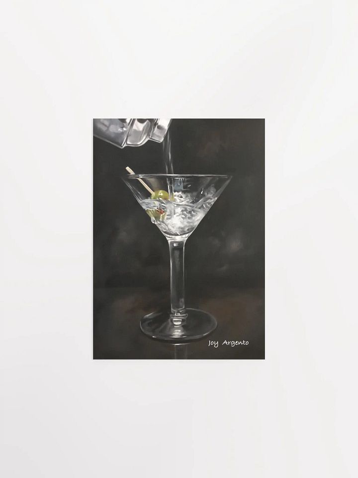 Pour Me a Martini Print product image (2)