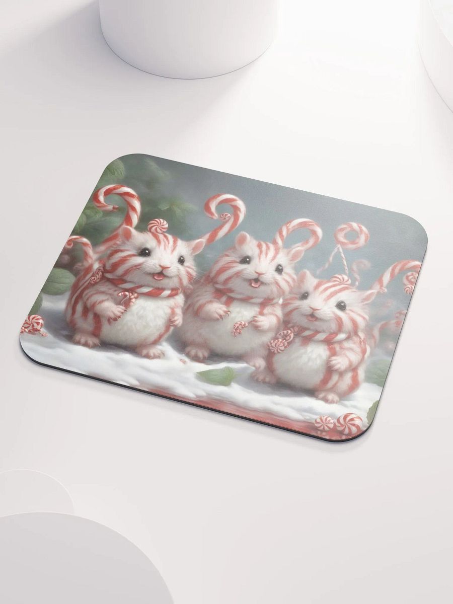 Candy Cane Critter Mouse Pad product image (3)