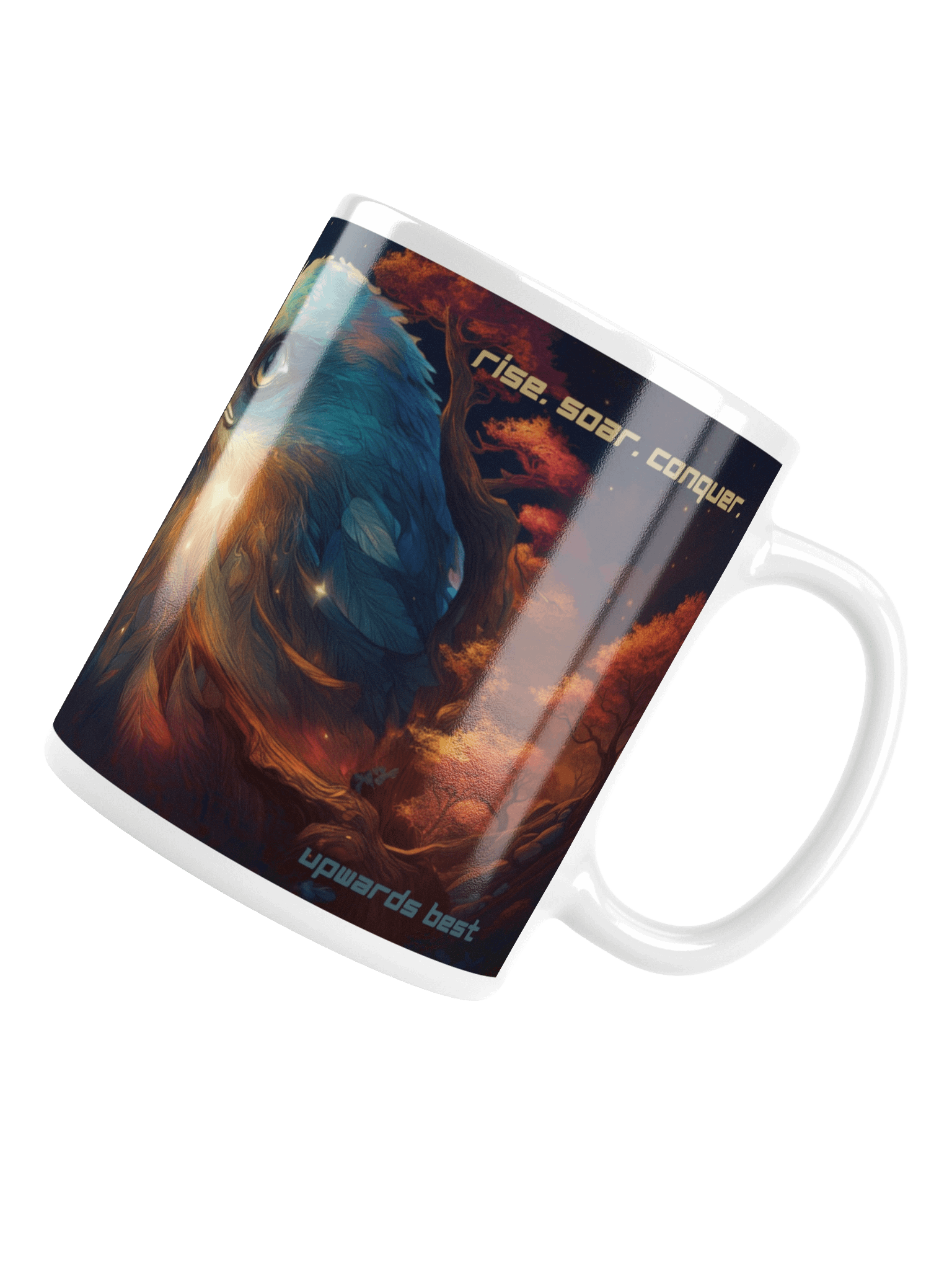 Rise. Soar. Conquer. Momentum Mug – Eagle’s Flight product image (3)