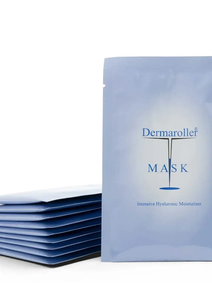 黑五優惠4盒Dermaroller玻尿酸補水保濕修護急救面膜送德國Dermaroller產品一個 product image (1)