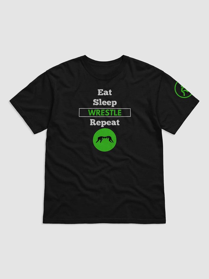 Eat Sleep WRESTLE Repeat T-shirt product image (1)