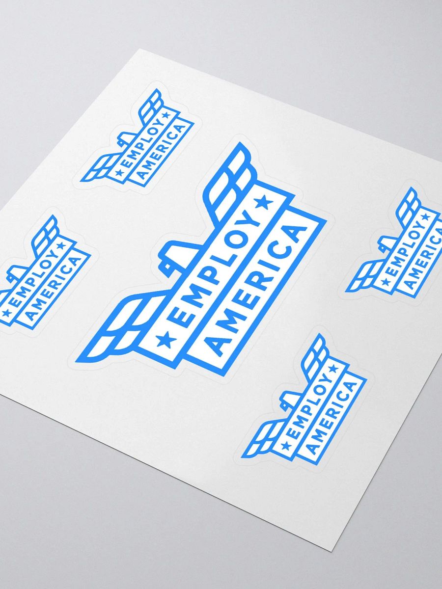 Employ America Logo Sticker Sheet product image (1)