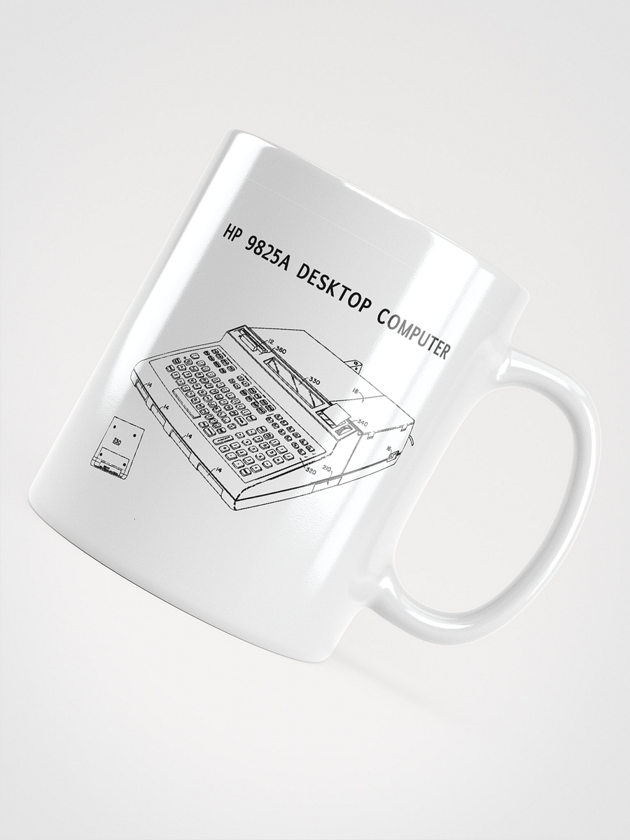 HP 9825 Computer Mug (White) product image (4)