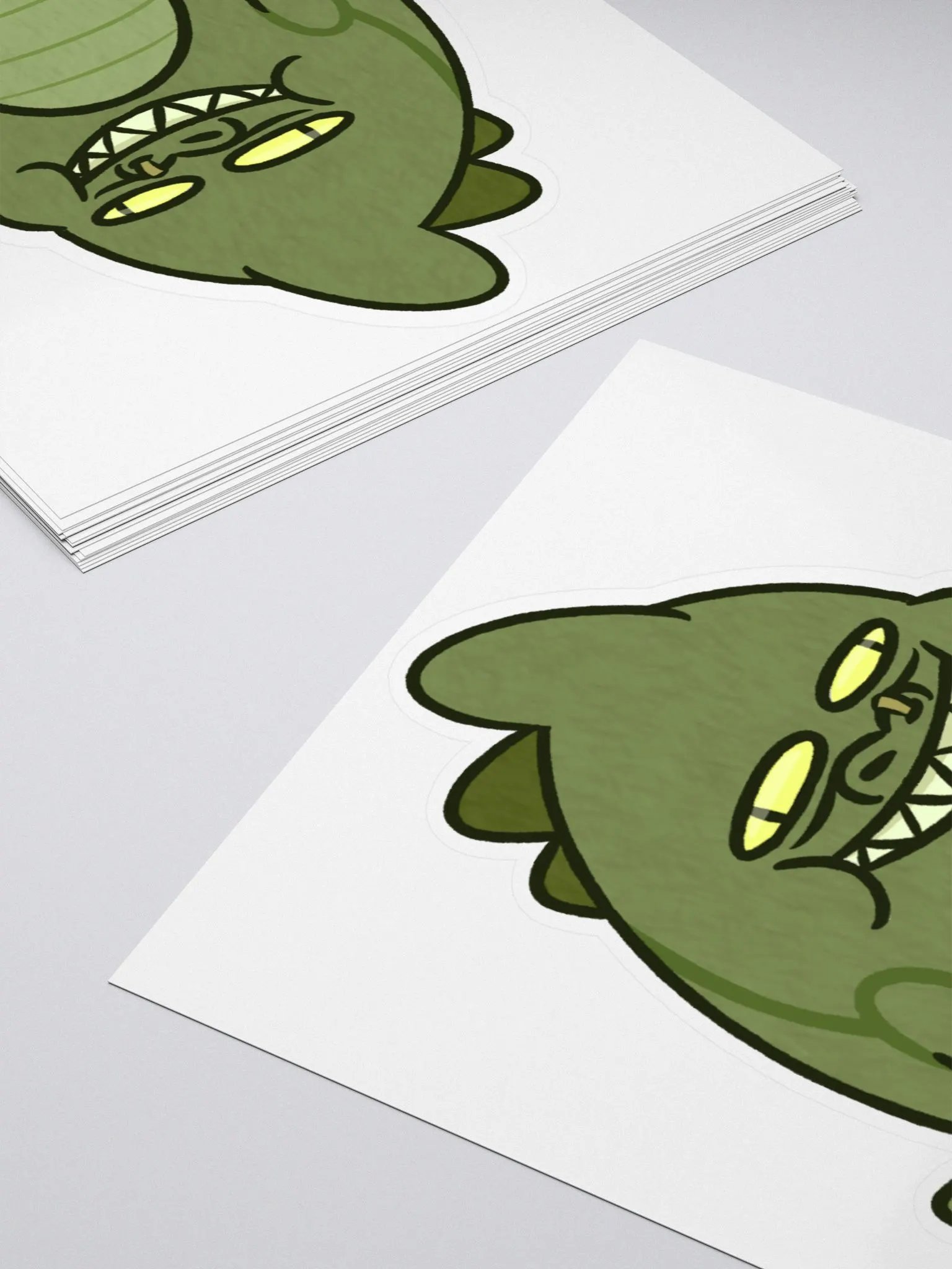 Hesk Plush | Large Sticker product image (4)