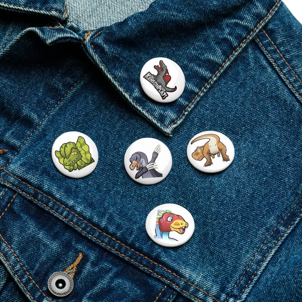 Dino-mite Dinosaur Pin Set #1 product image (16)