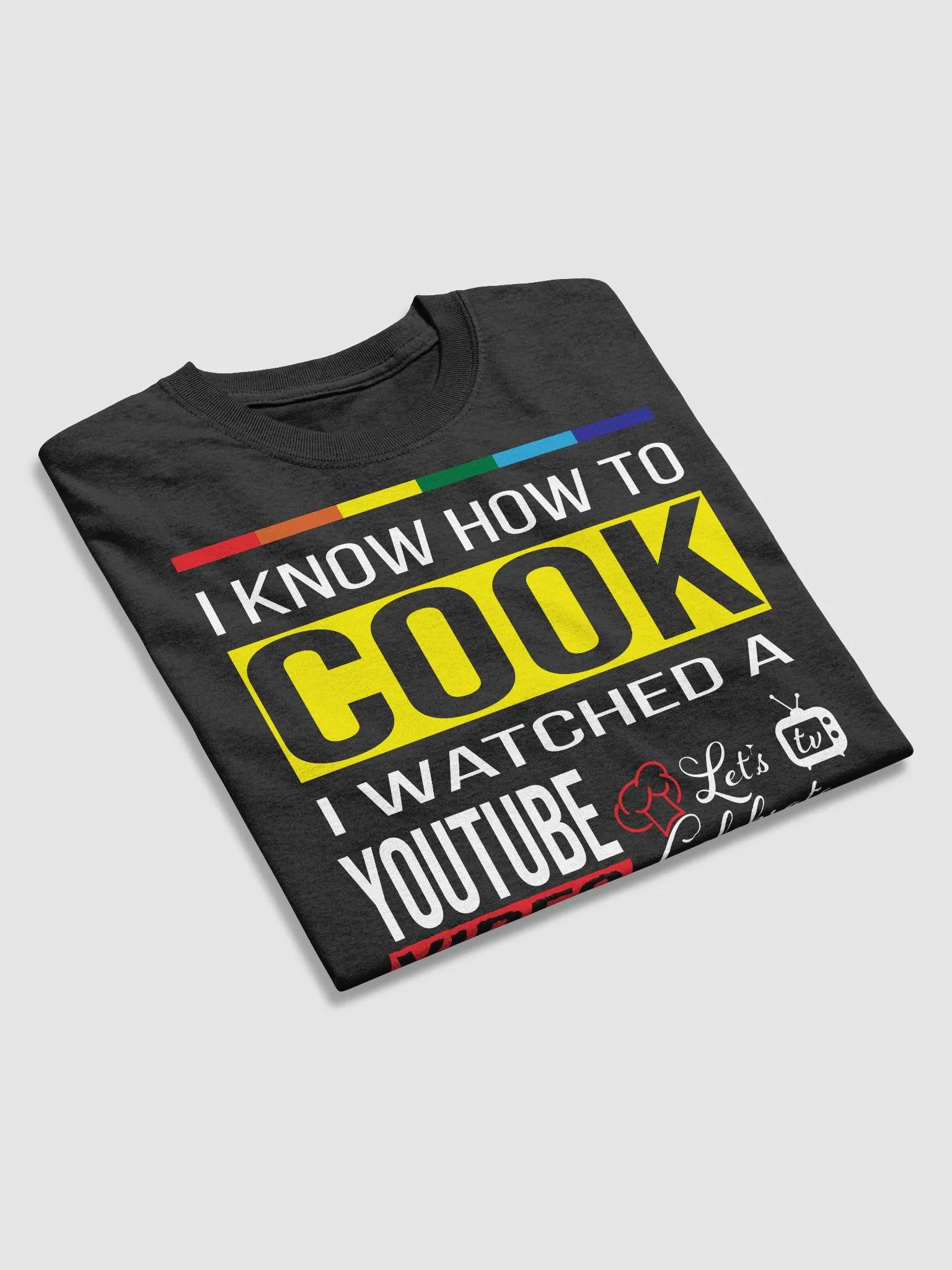 I Know How to Cook Heavyweight T-Shirt - Pride Edition product image (2)
