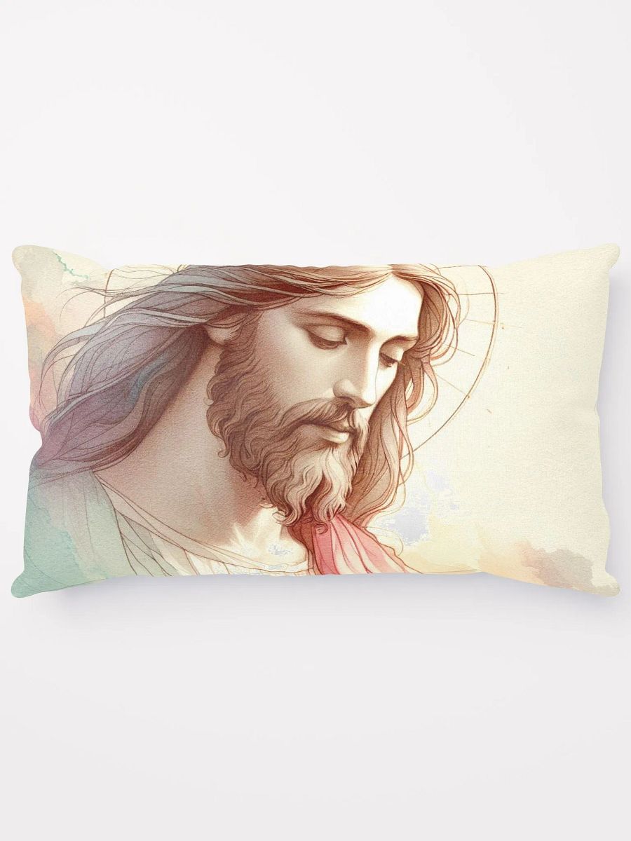 Pastel Jesus illustration All-Over Print Pillow product image (13)
