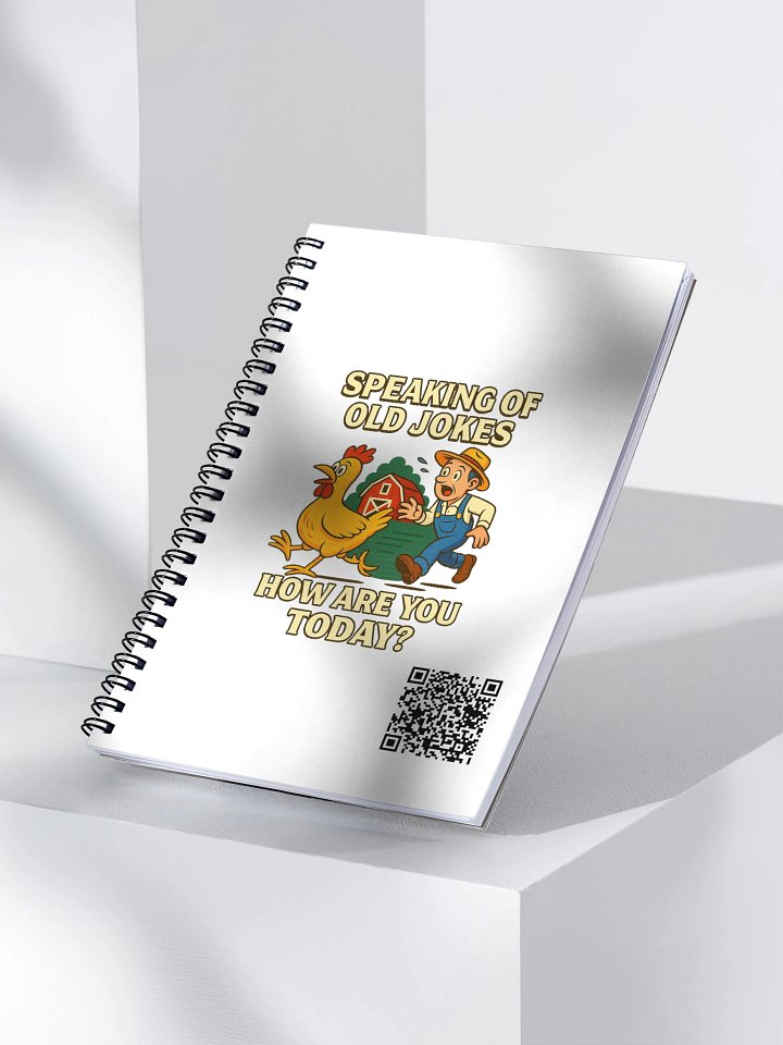 Speaking of Old Jokes Spiral Notebook product image (1)