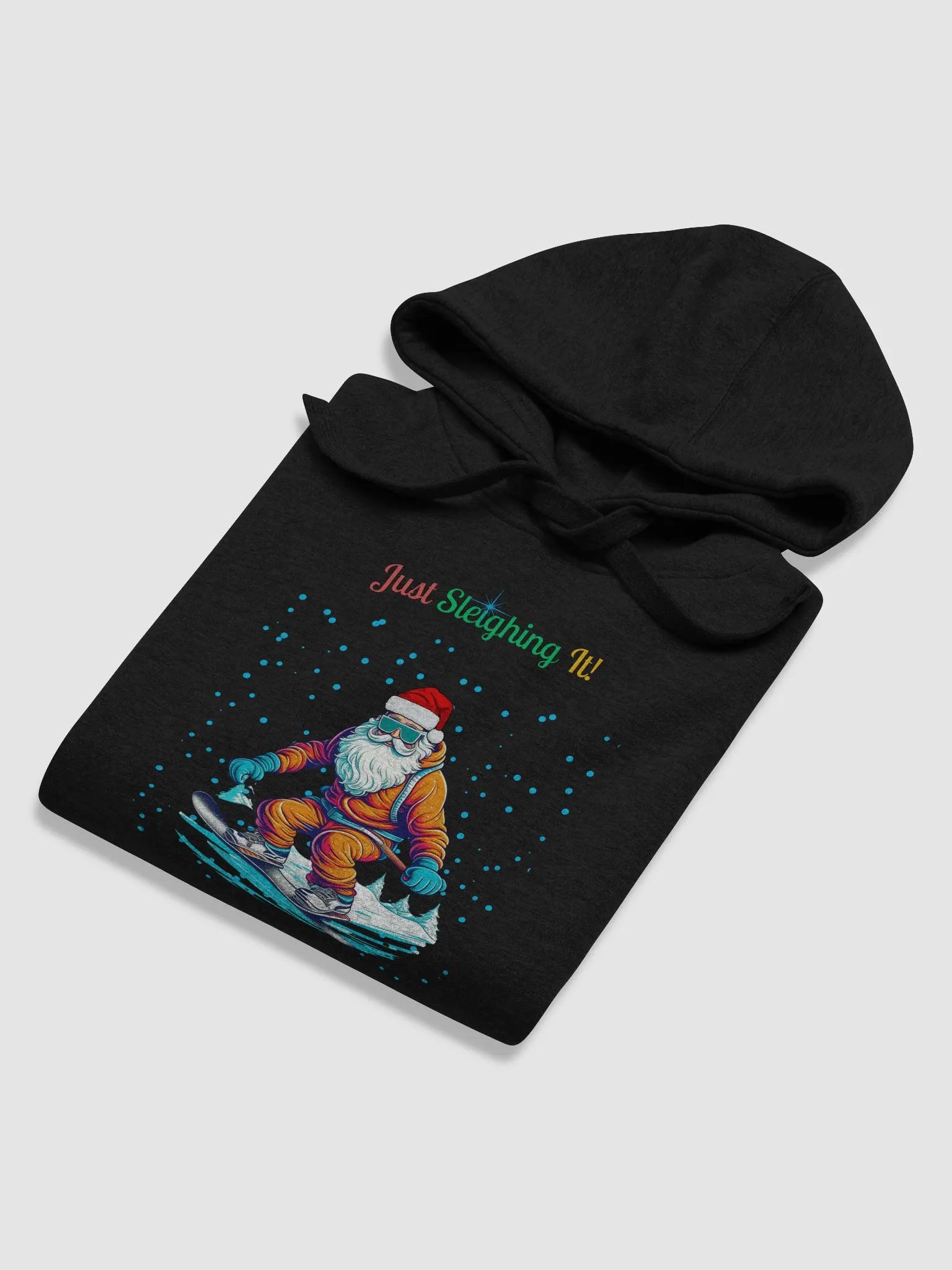 Santa Claus Snowboarding Hoodie product image (32)