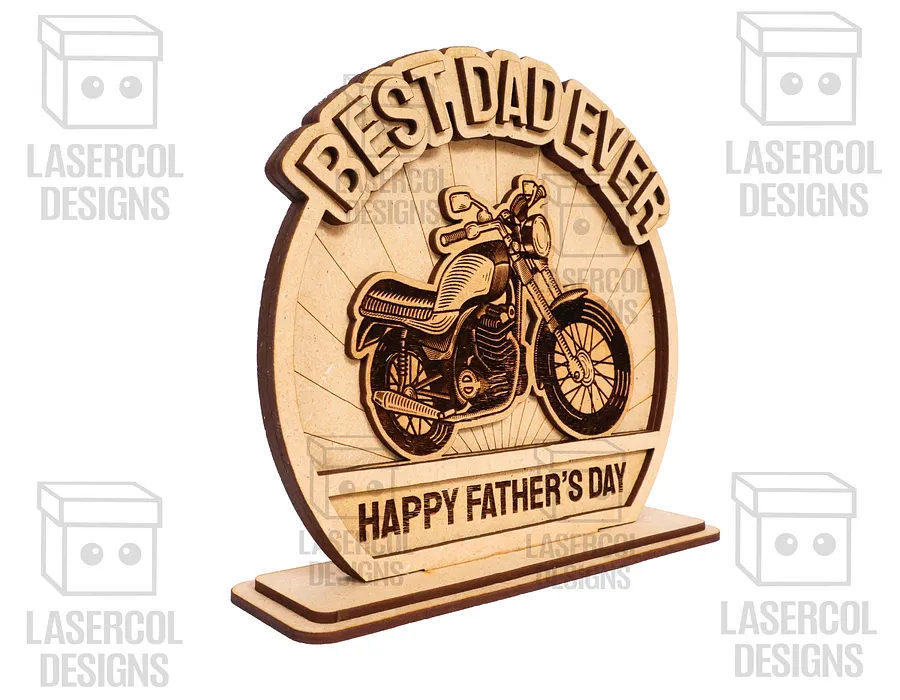 Father's Day Gift Plaque Set 2 (2 Sizes) - Laser Cut Files product image (4)