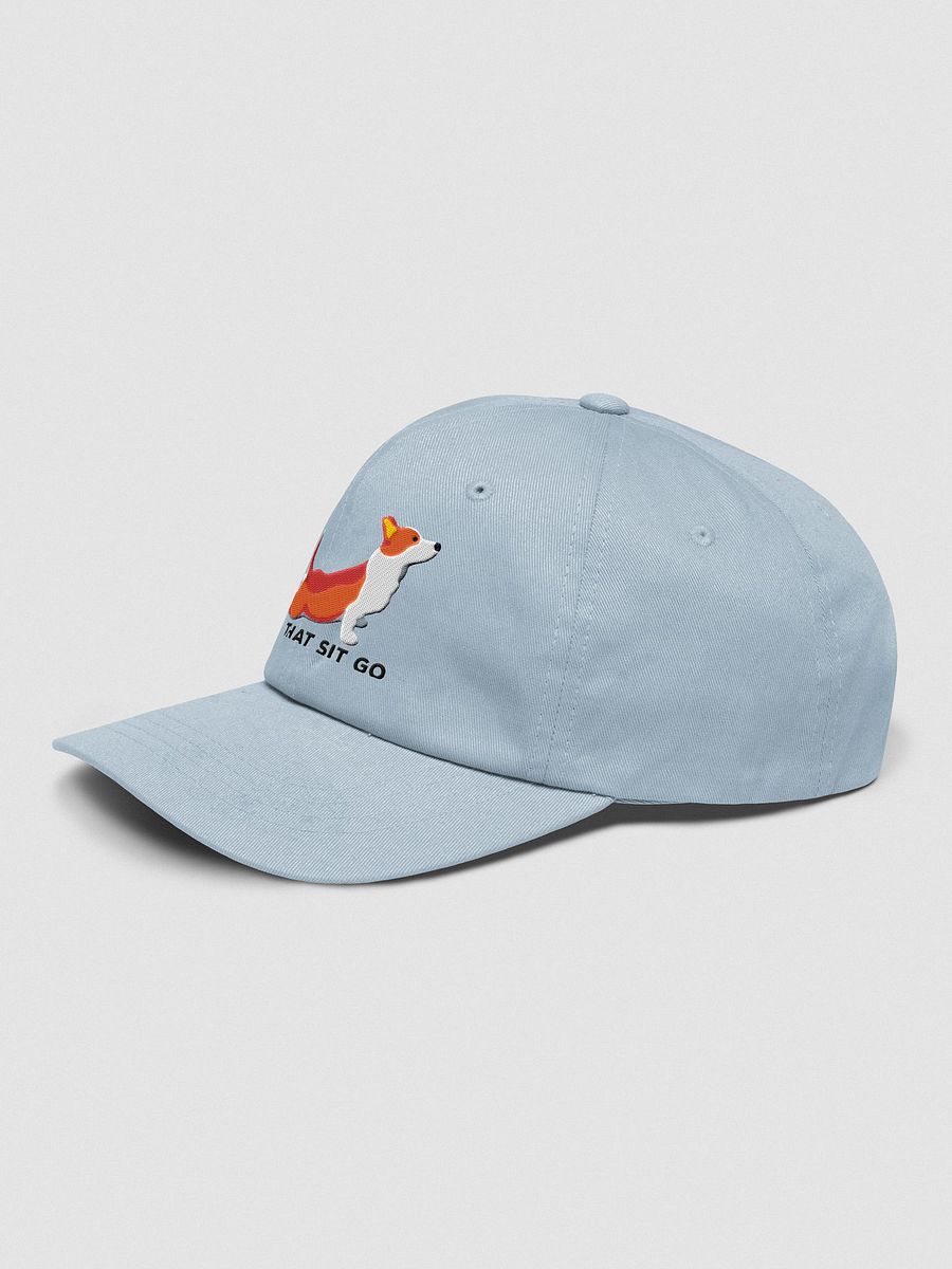 Let that Sit Go Classic Dad Hat(Embroidered) of a Cardigan Welsh Corgi product image (14)