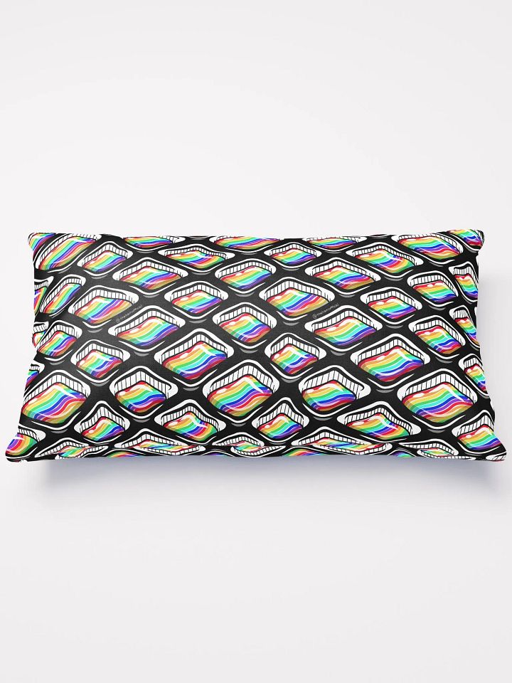 Rainbow Squares Pattern Pillow product image (2)