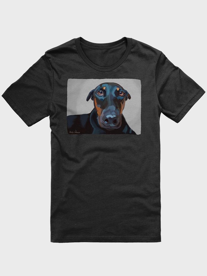 Chica portrait, black Bella+Canvas 3001 supersoft T-Shirt product image (2)