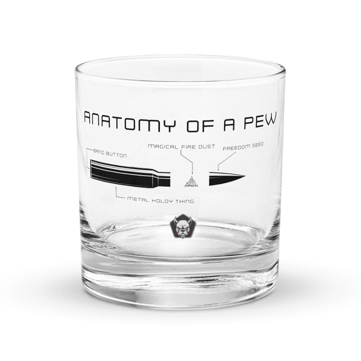 Anatomy of a Pew Rocks Glass product image (1)