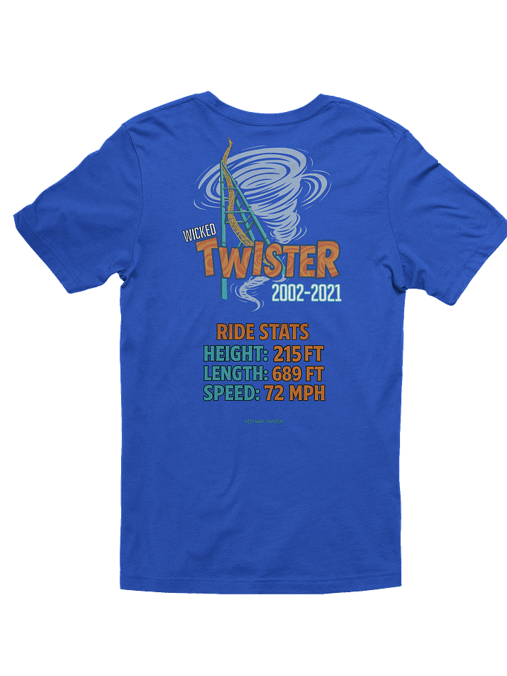 Wicked Twister 2002-2021 Roller Coaster T-Shirt product image (10)