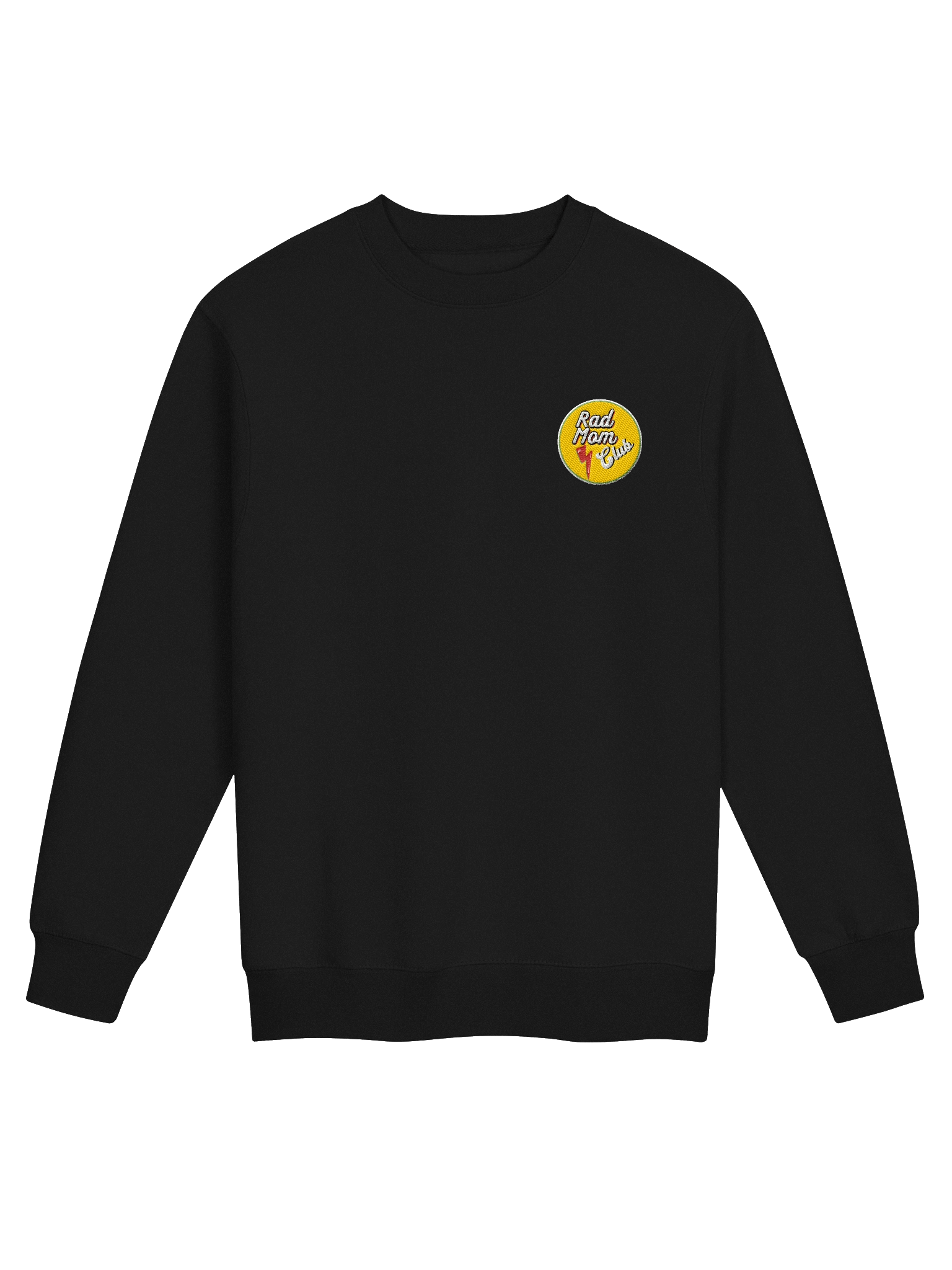 Rad Mom Club Embroidered Crew Neck Sweatshirt product image (1)