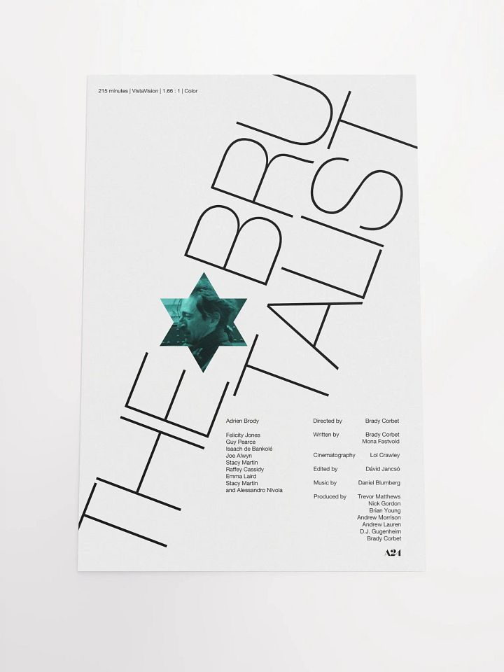 The Brutalist Movie Poster product image (1)