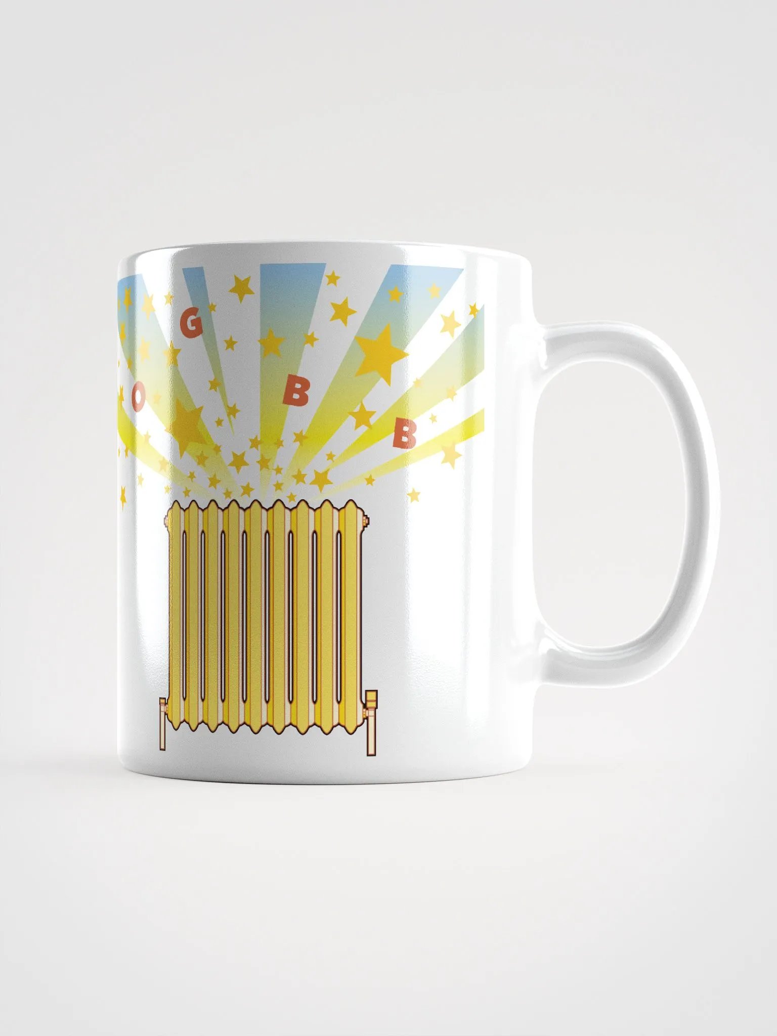 Cosmic Radiation - White Glossy Mug product image (1)