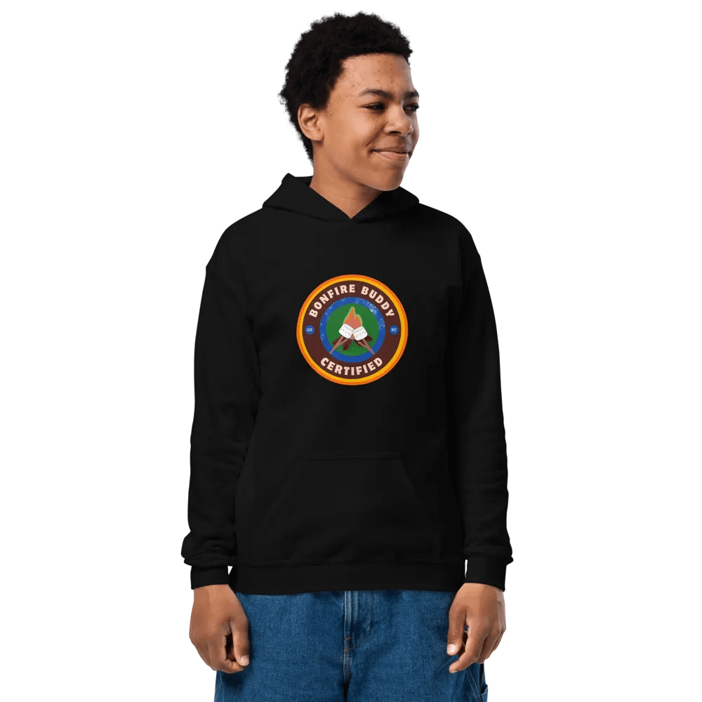 Bonfire Buddy Certified Youth Hoodie product image (1)