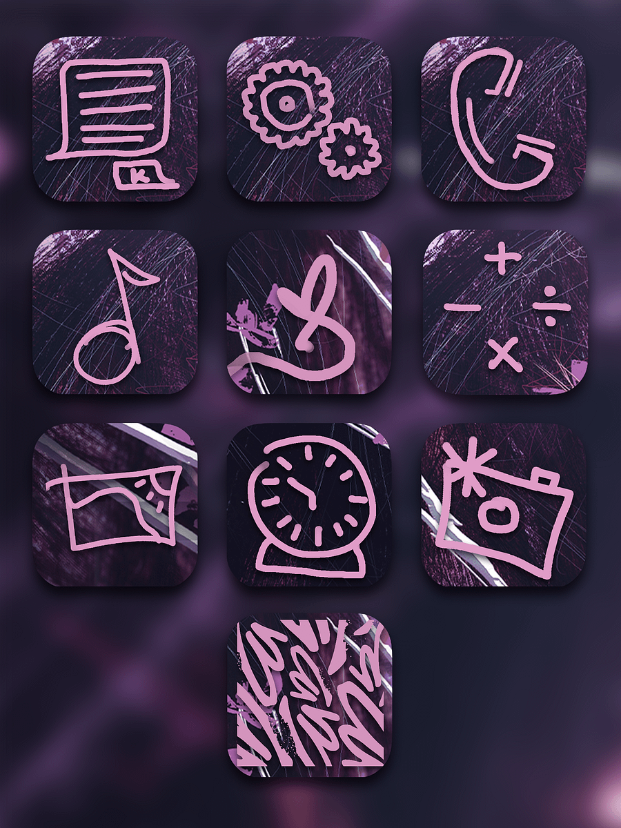 Violet Daylight Wallpaper Pack product image (3)