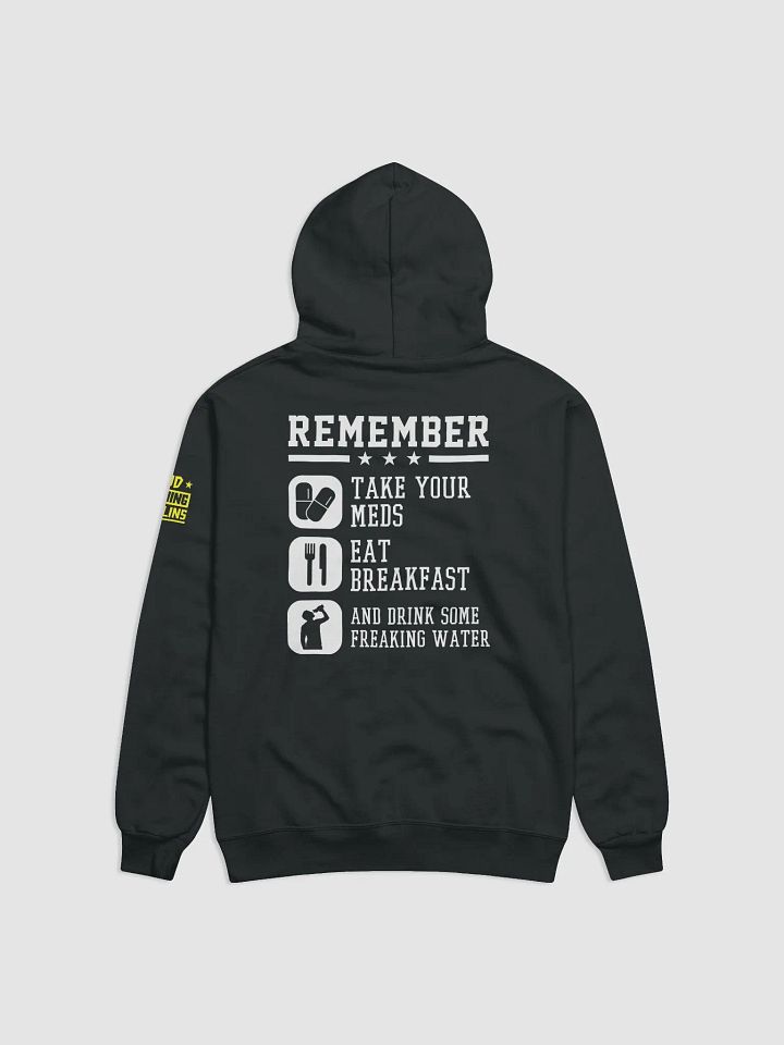Reminders PullOverHoodie w/QueenRedd Gremlin product image (2)