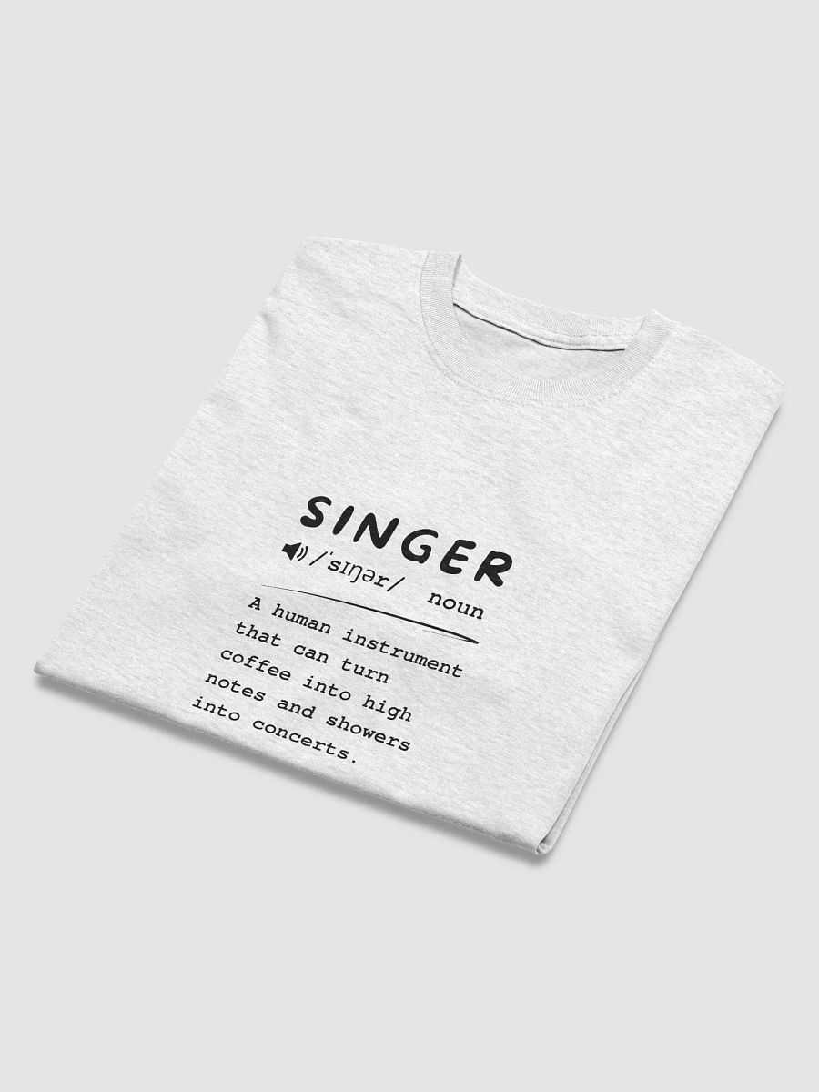 Singer Definition T-Shirt For Singers product image (4)