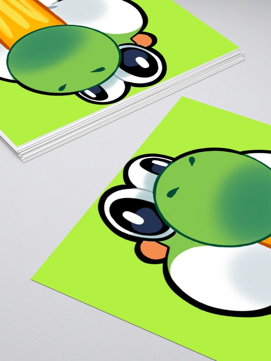 MARIOTHON YOSHI STICKER product image (4)