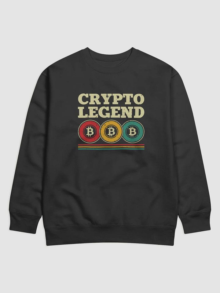 Crypto Legend Premium Sweatshirt product image (1)