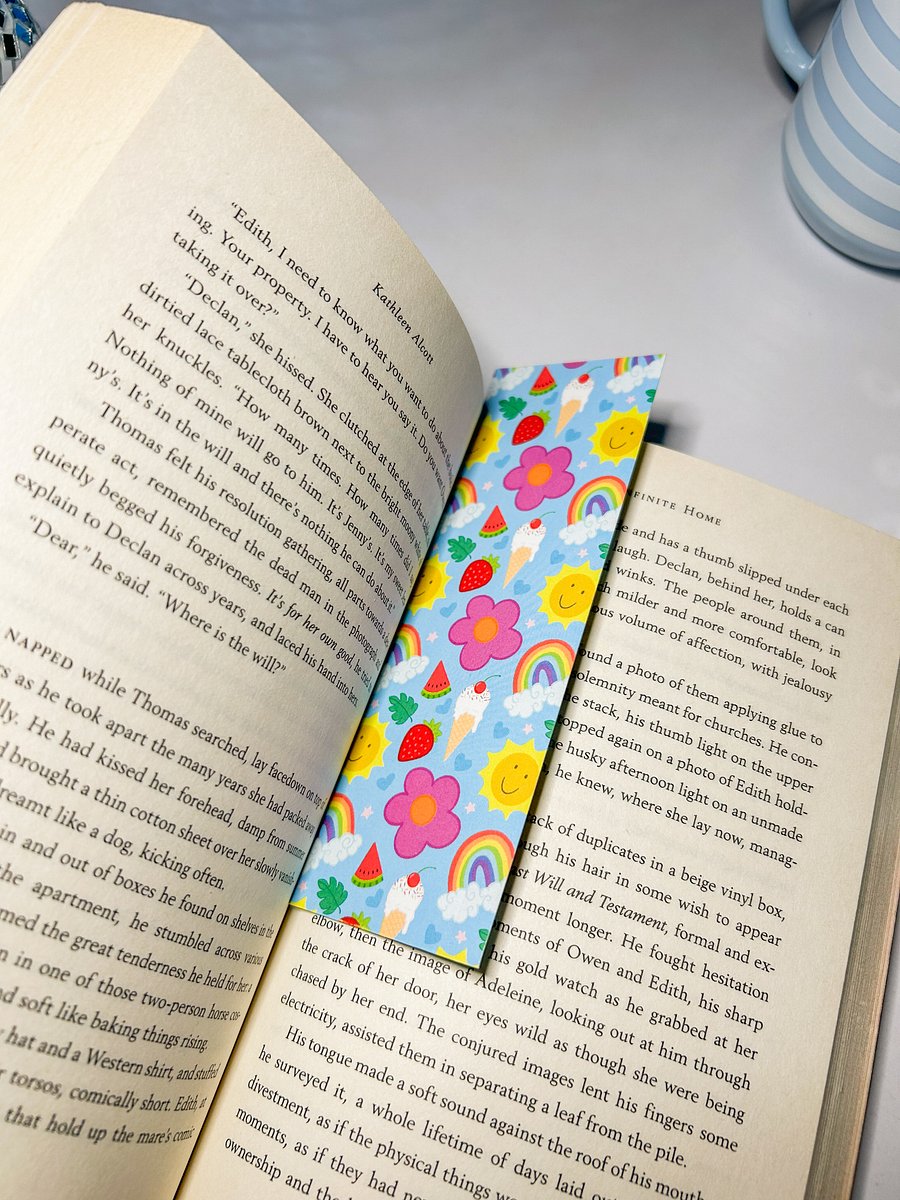 Summer Sky Doodle Bookmark product image (1)