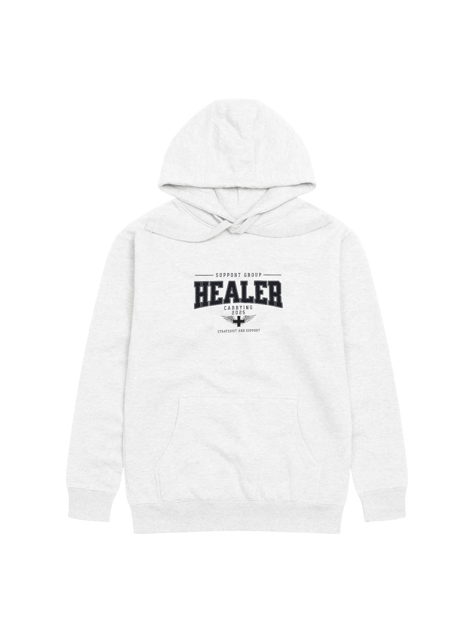 Bold "Healer" Winged Support Strategist Hoodie product image (4)
