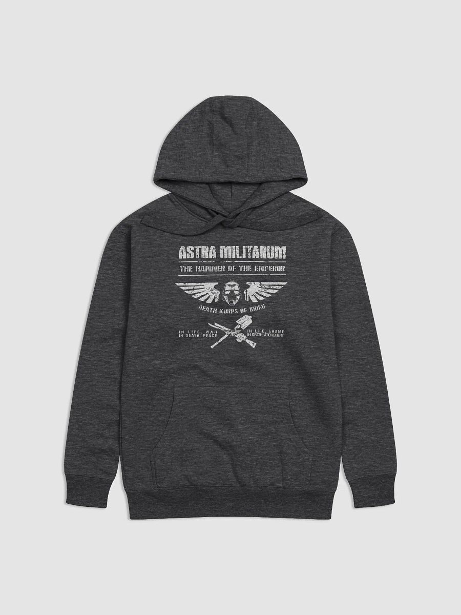 Death Korps of Krieg Warhammer 40k Hoodie | Retro Military Style Astra Militarum Pullover Hoodie product image (1)