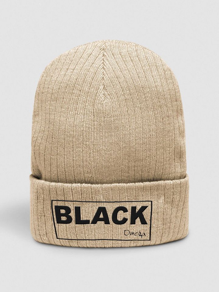 Black By Omega | Ribbed Knit Beanie product image (3)