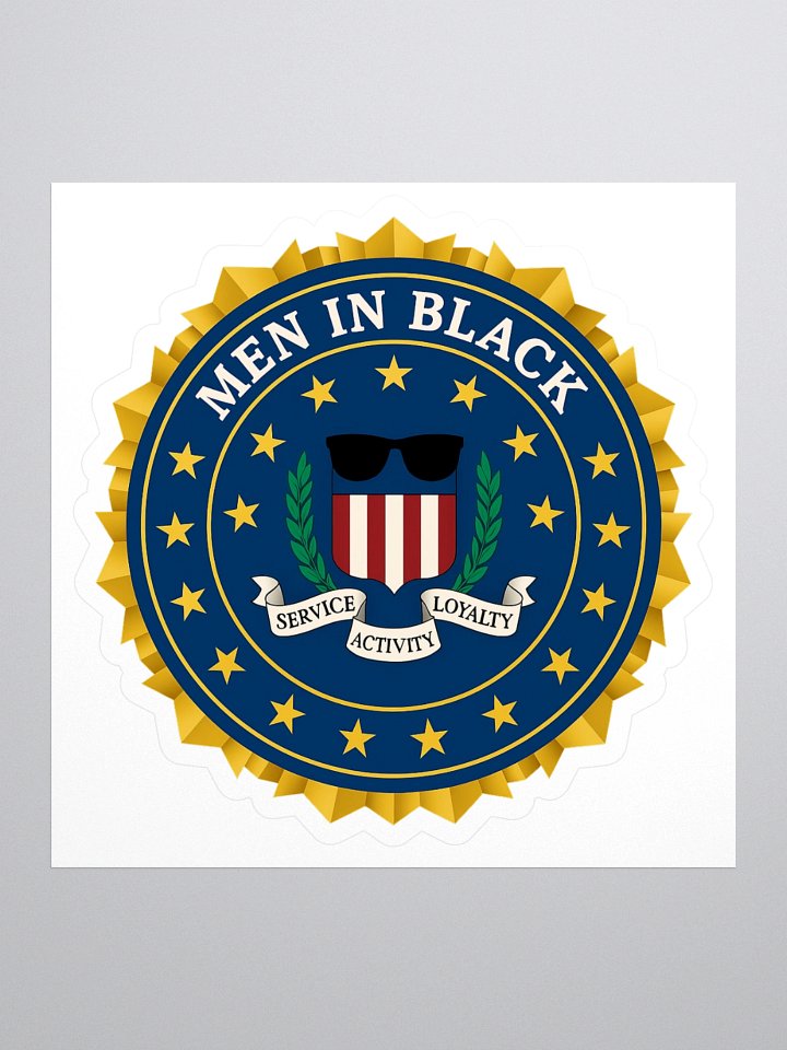 Men in Black Task Force Sticker — TE.STKR-01 product image (1)