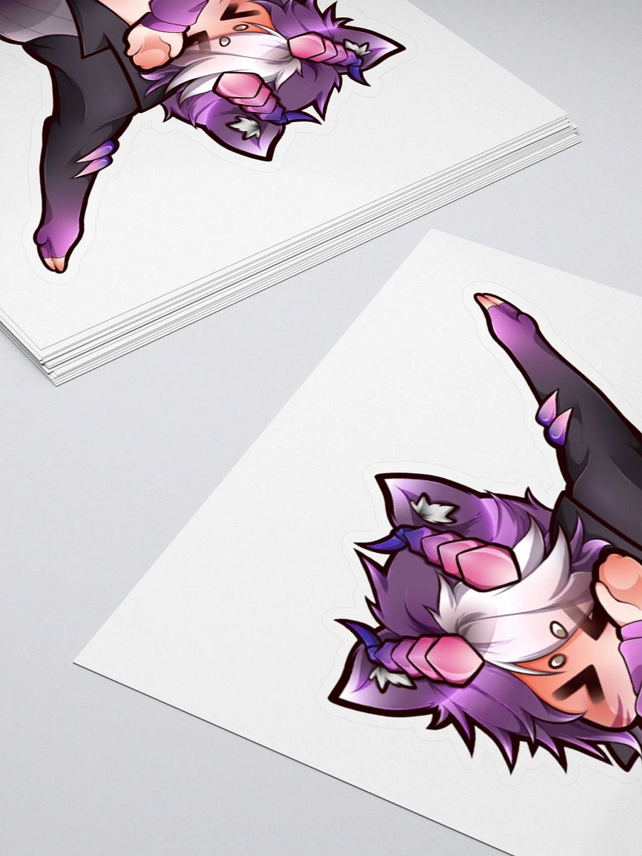 Loki Dab Emote Kisscut Sticker (Multiple Sizes) product image (4)