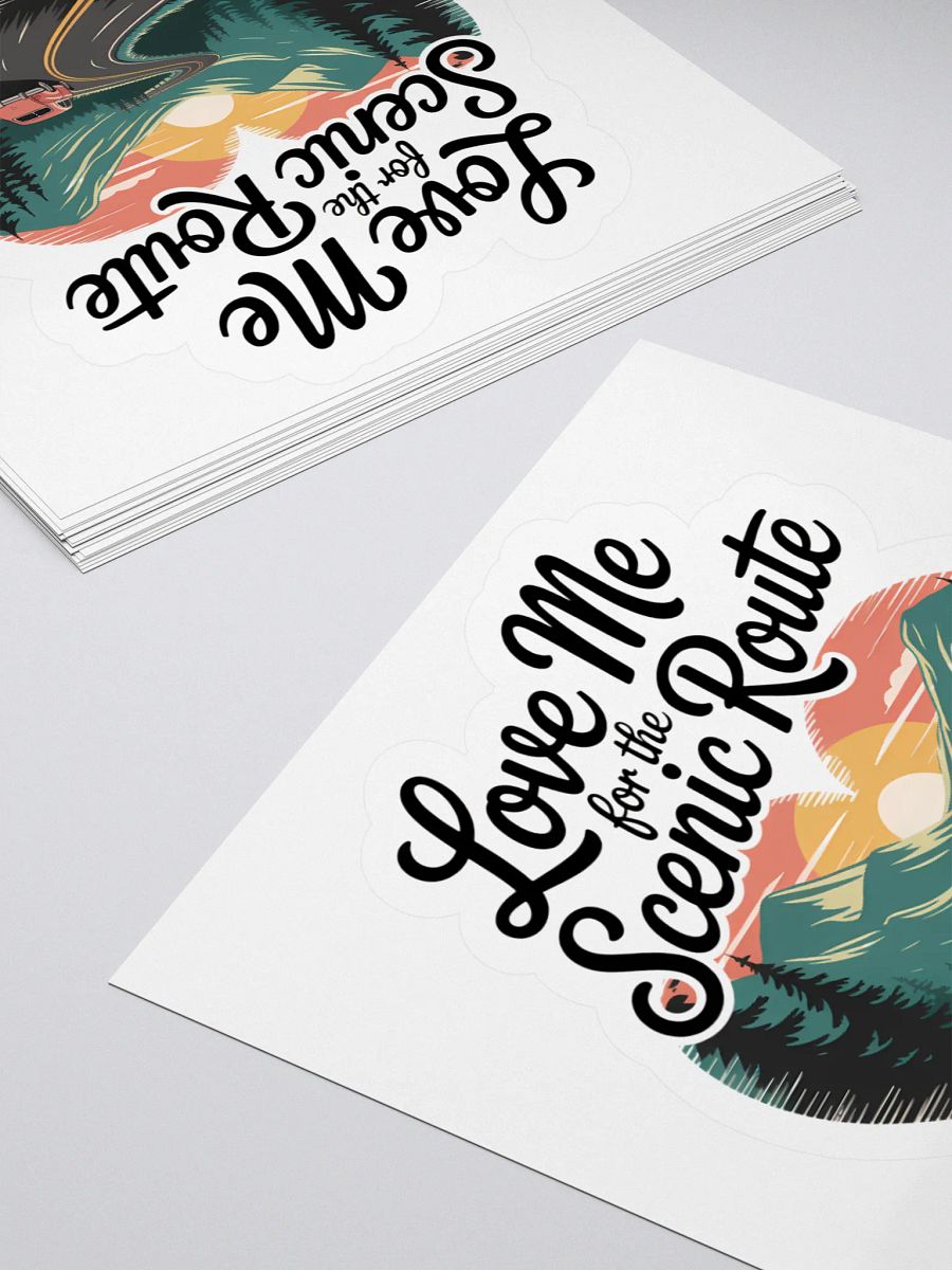 Scenic Route Human Design Manifesting Generator Sticker product image (12)