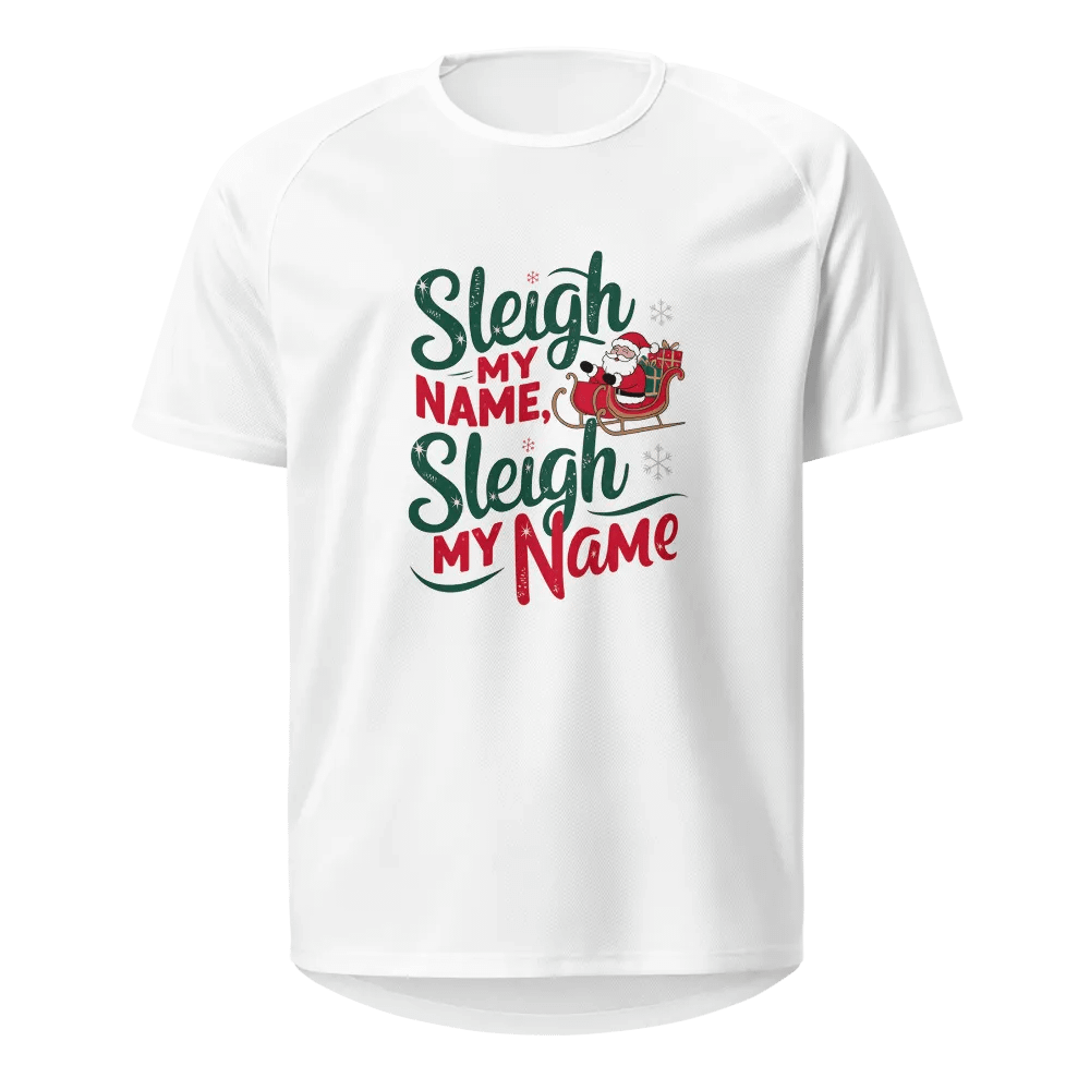 Festive Sleigh My Name Unisex Sports Jersey product image (11)