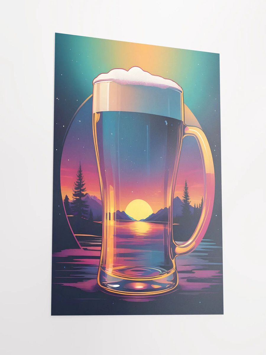 Beer Sunset Poster product image (3)