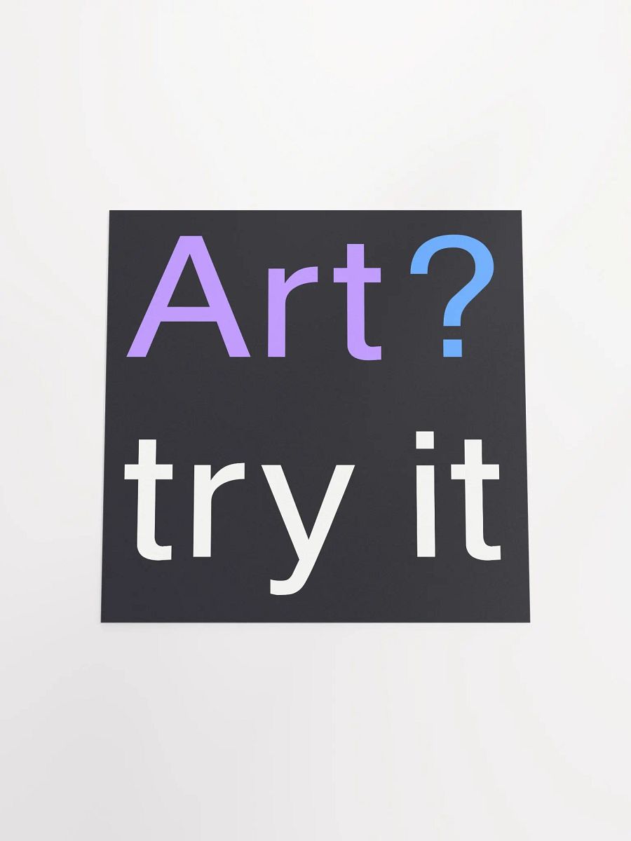 Try Art Poster product image (18)