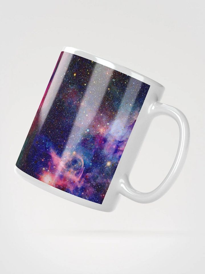 Weiß glänzende Tasse, get to my Printer level Motiv product image (6)