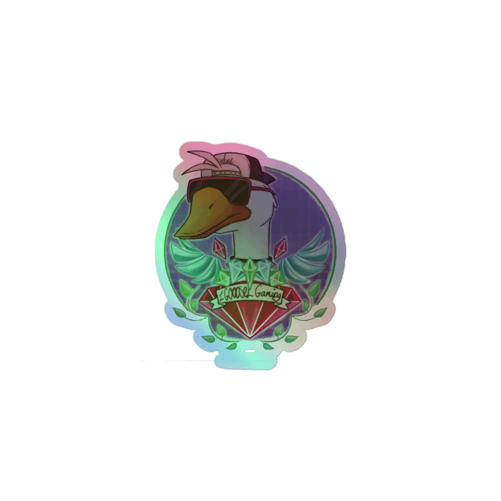 LGOOOSEL Gaming Holographic Sticker product image (1)