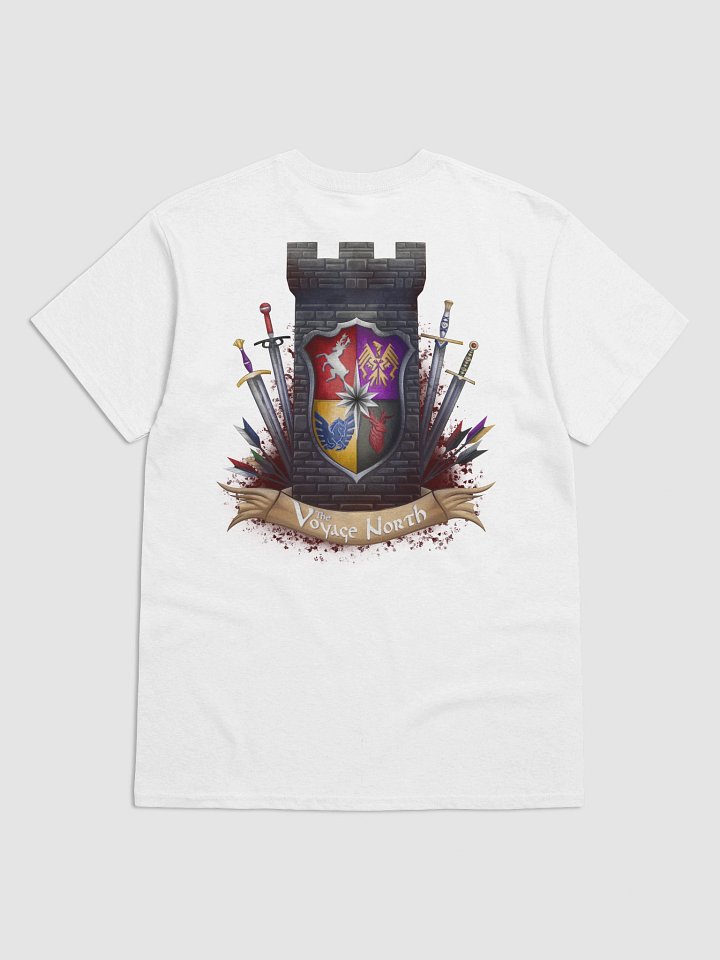 T-Shirt Back (White) Color/ Logo 2025 exclusive product image (2)