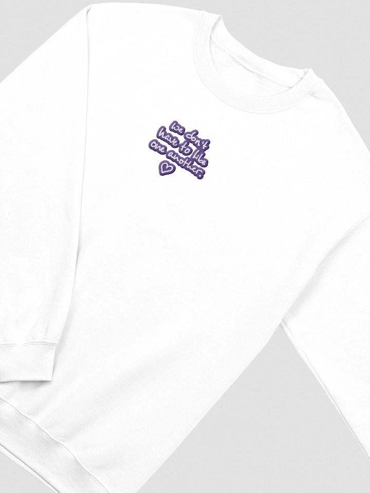 ONE ANOTHER (purple bubble design 2) embroidered crewneck product image (1)